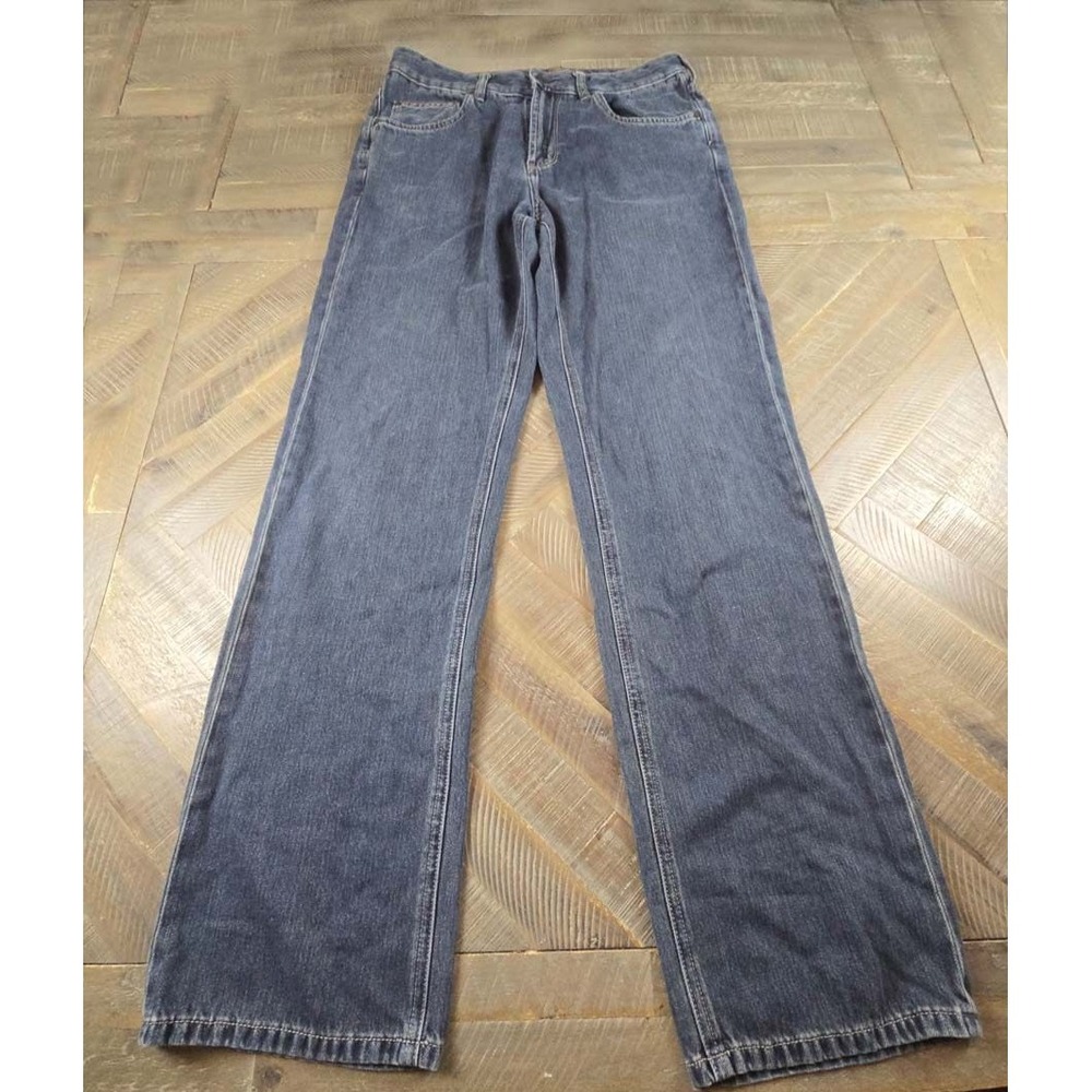 Tommy Bahama Classic Fit Dark Wash Straight Leg Jeans Mens 33/34 Cotton Tencel